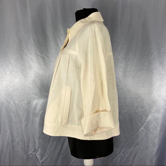 Theory women’s button down pleated jacket - Picture 2 of 9